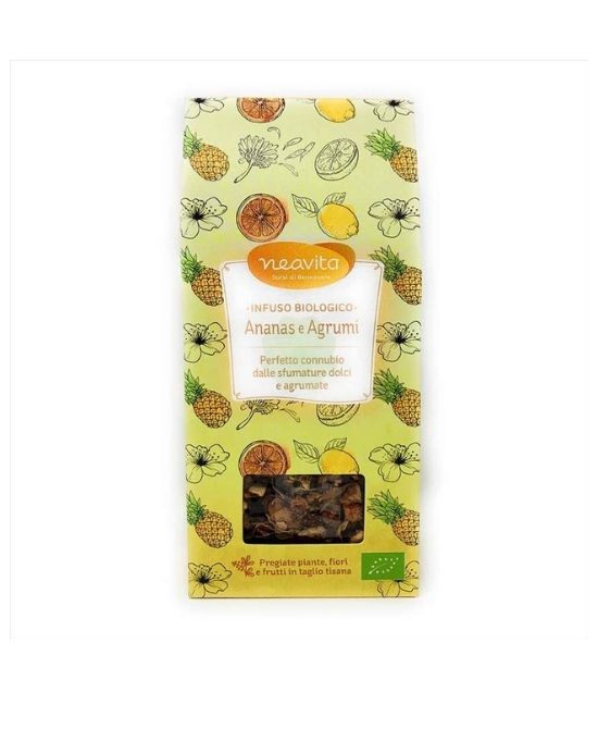 NEAVITA INFUSO BIOLOGICO ANANAS E AGRUMI, 100G - Farmacia Rossi2 - Farmacia Rossi 