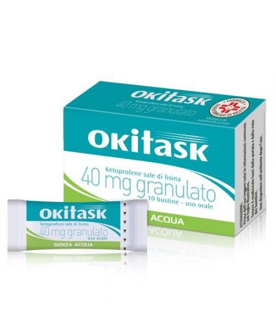 OKITASK*OS GRAT 10BUST 40MG - Farmacia Rossi2 - Farmacia Rossi 