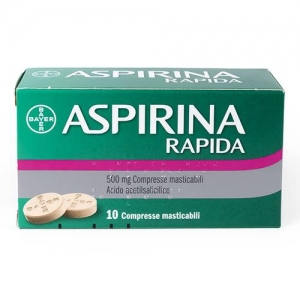 ASPIRINA RAPIDA*10CPRMAST500MG - Farmacia Rossi2 - Farmacia Rossi 