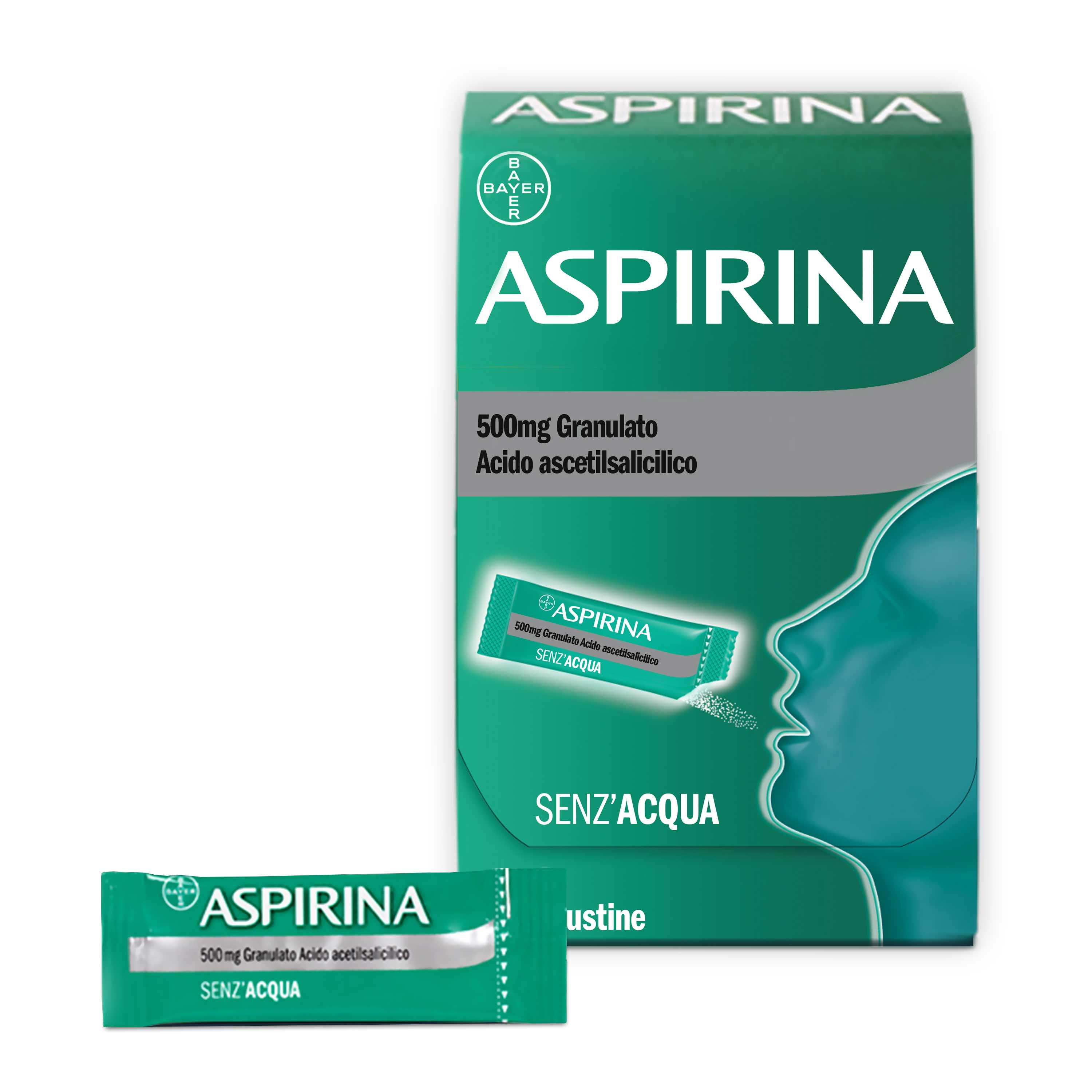 ASPIRINA*OS GRAT 10BUST 500MG - Farmacia Rossi2 - Farmacia Rossi 
