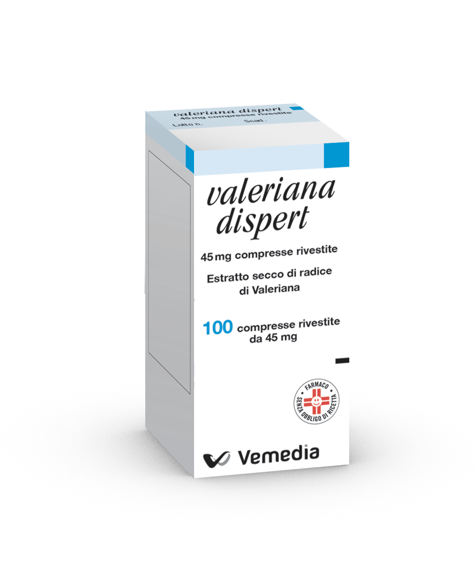 VALERIANA DISPERT*100CPR RIV45 - Farmacia Rossi2 - Farmacia Rossi 