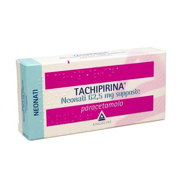 TACHIPIRINA*NEO 10SUPP 62,5MG - Farmacia Rossi2 - Farmacia Rossi 