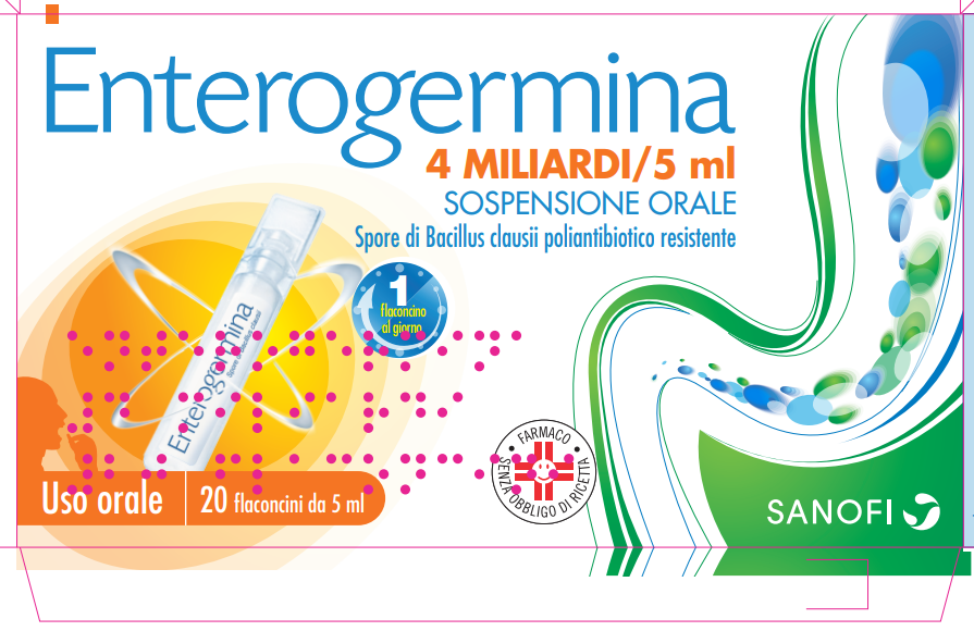 ENTEROGERMINA*OS 20FL 4MLD 5ML - Farmacia Rossi2 - Farmacia Rossi 