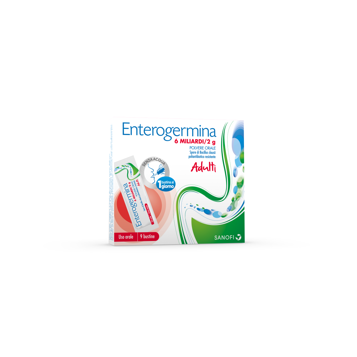 ENTEROGERMINA*OS 9BS 6MLD/2G - Farmacia Rossi2 - Farmacia Rossi 