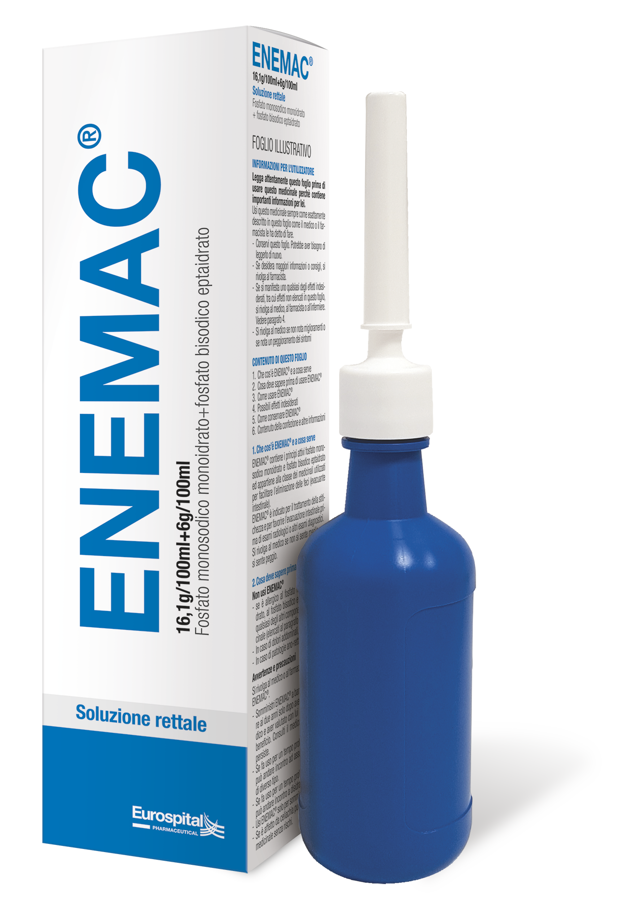 ENEMAC*FL 130ML 16,1+6/100ML - Farmacia Rossi2 - Farmacia Rossi 