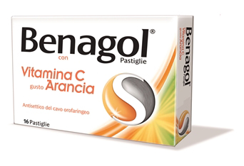 BENAGOL VIT C*16PAST ARANCIA - Farmacia Rossi2 - Farmacia Rossi 