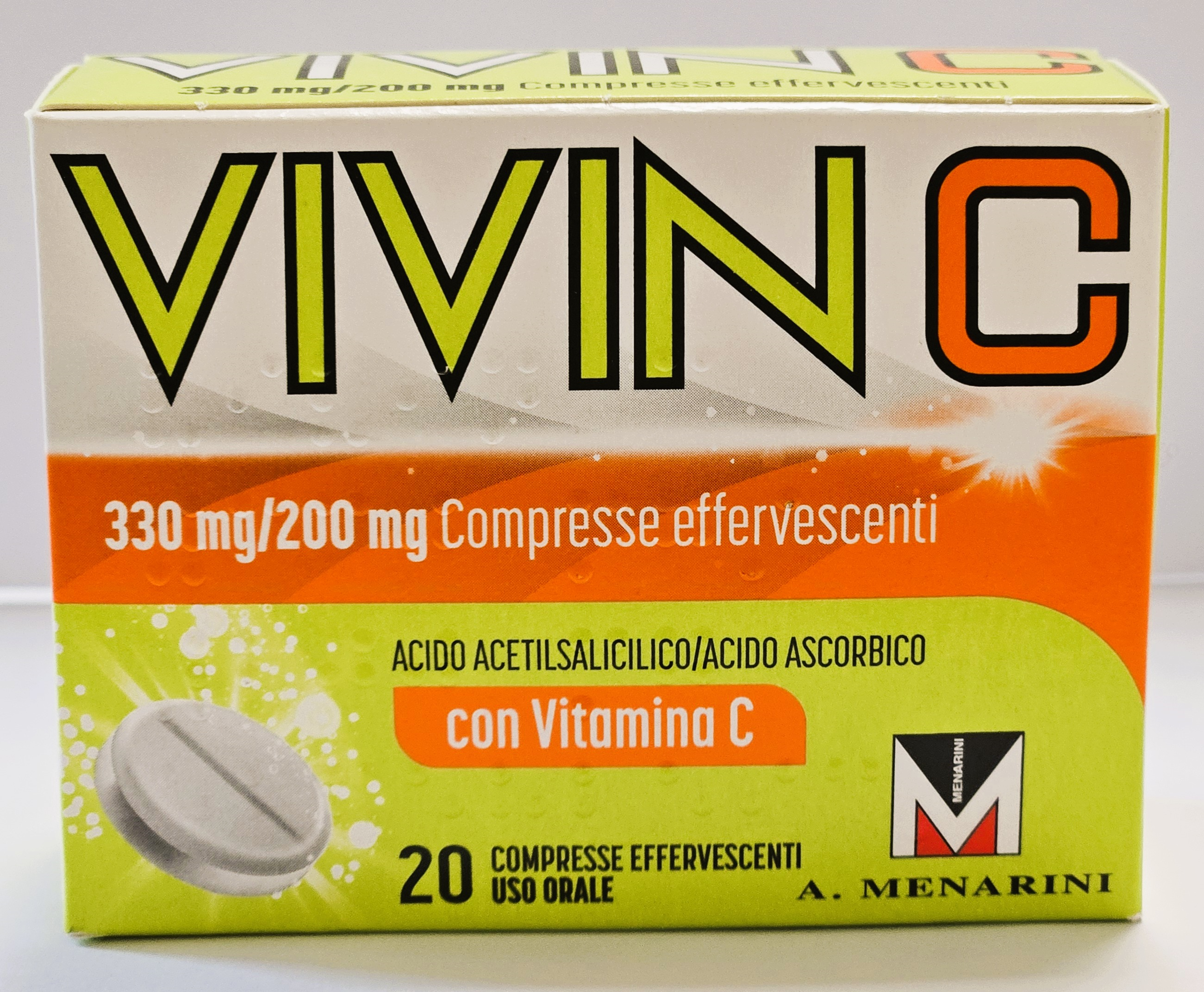VIVIN C*20CPR EFF 330MG+200MG - Farmacia Rossi2 - Farmacia Rossi 