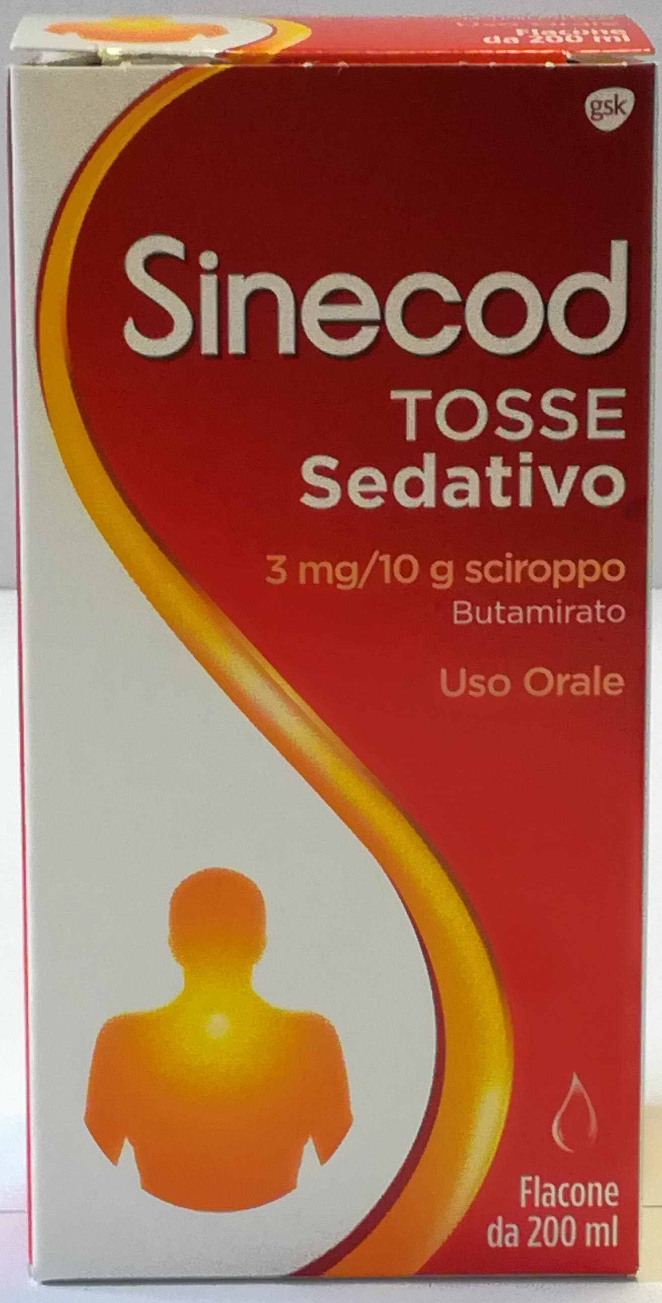 SINECOD TOSSE SED*200ML3MG/10G - Farmacia Rossi2 - Farmacia Rossi 