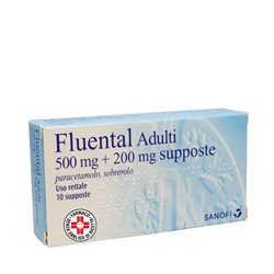 FLUENTAL*AD 10SUPP 500MG+200MG - Farmacia Rossi2 - Farmacia Rossi 