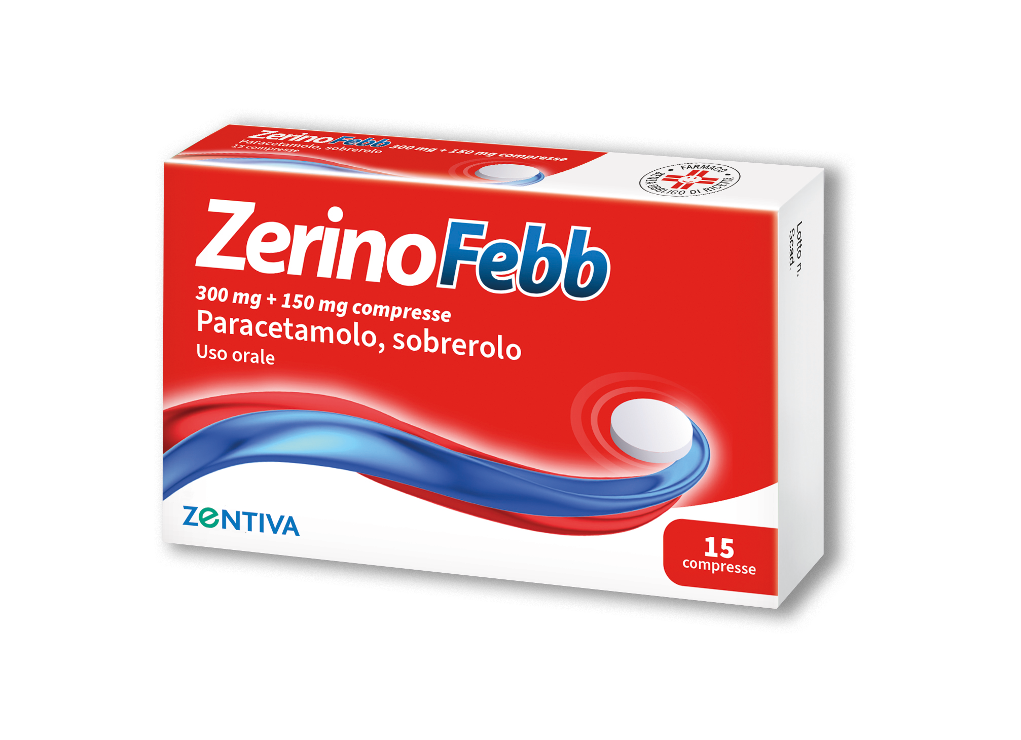 ZERINOFEBB*AD 15CPR 300+150MG - Farmacia Rossi2 - Farmacia Rossi 