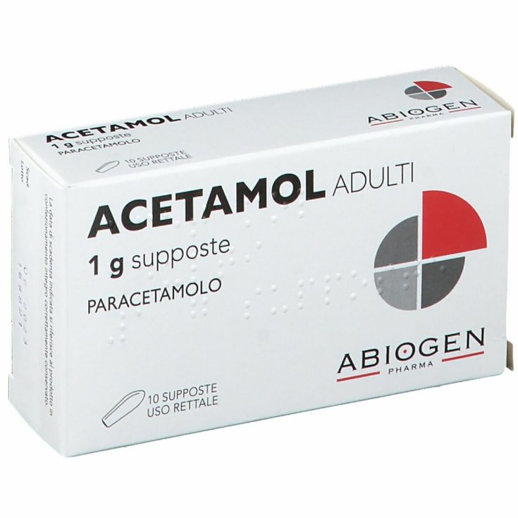 ACETAMOL*AD 10SUPP 1G - Farmacia Rossi2 - Farmacia Rossi 