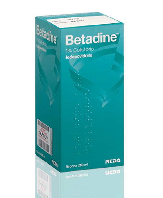 BETADINE*COLLUT FL 200ML 1% - Farmacia Rossi2 - Farmacia Rossi 