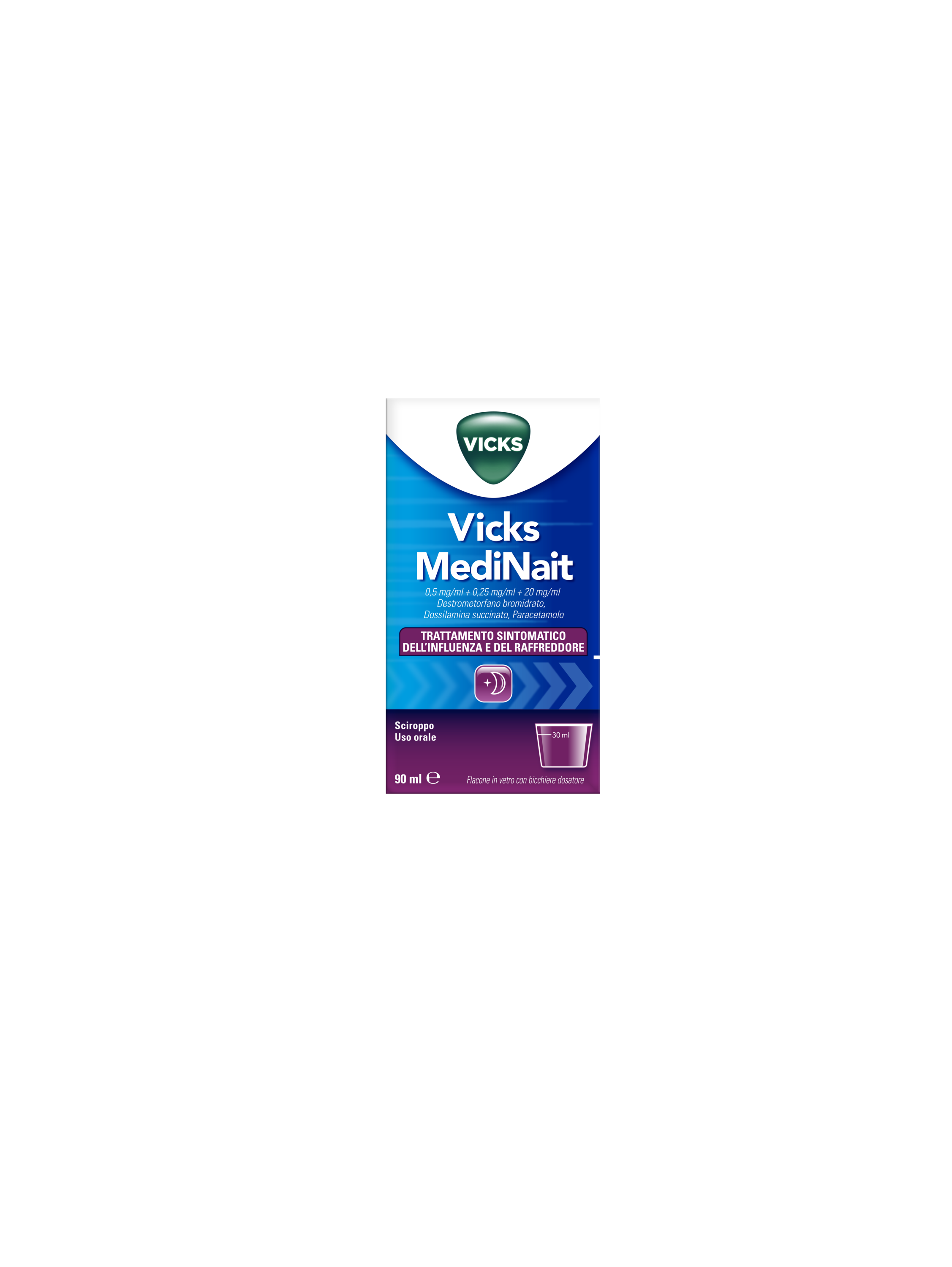 VICKS MEDINAIT*SCIR 90ML - Farmacia Rossi2 - Farmacia Rossi 