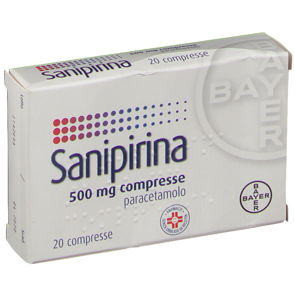 SANIPIRINA*20CPR 500MG - Farmacia Rossi2 - Farmacia Rossi 
