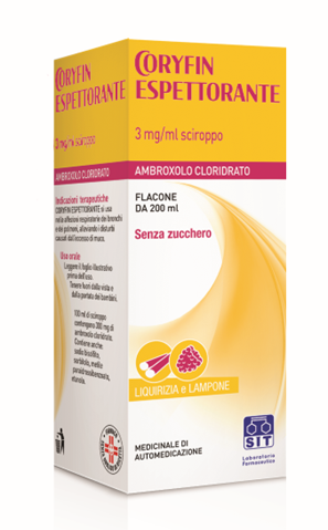 CORYFIN TOSSE ESPETT*SCIR200ML - Farmacia Rossi2 - Farmacia Rossi 