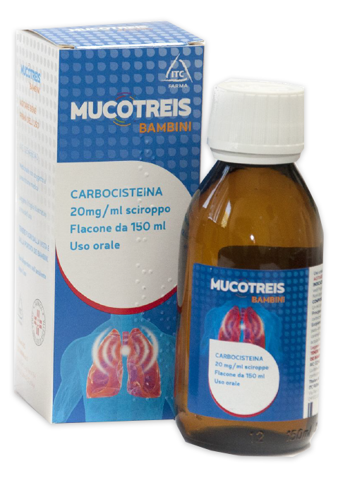 MUCOTREIS*BB SCIR 150ML 2% - Farmacia Rossi2 - Farmacia Rossi 
