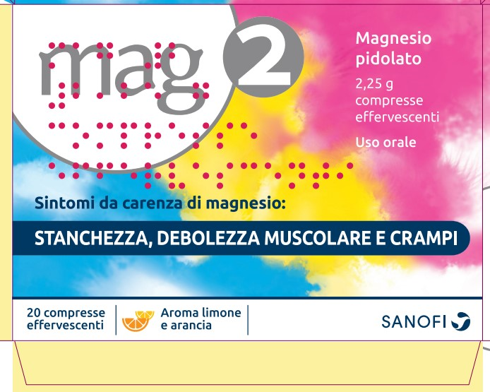 MAG 2*20CPR EFF 2,25G - Farmacia Rossi2 - Farmacia Rossi 