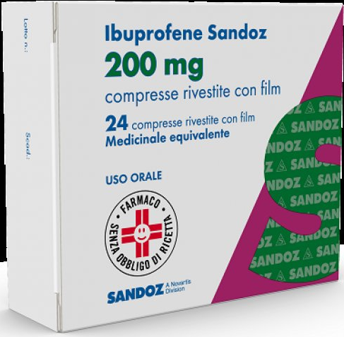 IBUPROFENE SAN*24CPR RIV 200MG - Farmacia Rossi2 - Farmacia Rossi 