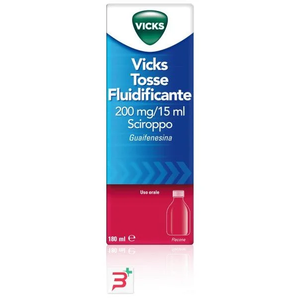 VICKS TOSSE FLUIDIF*FL 180ML - Farmacia Rossi2 - Farmacia Rossi 