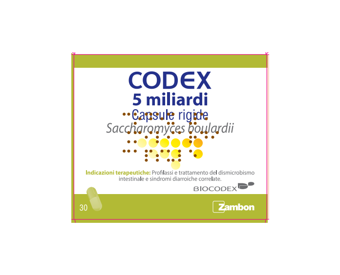 CODEX*30CPS 5MLD 250MG - Farmacia Rossi2 - Farmacia Rossi 