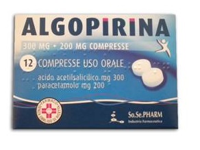 ALGOPIRINA*12CPR 300MG+200MG - Farmacia Rossi2 - Farmacia Rossi 