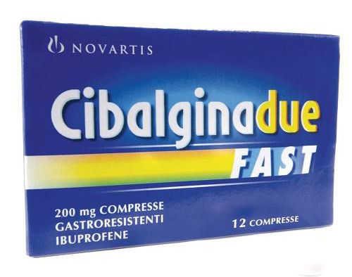 CIBALGINA DUE FAST*12CPR 200MG - Farmacia Rossi2 - Farmacia Rossi 