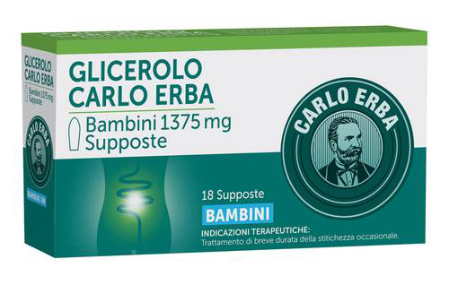 GLICEROLO*BB 18SUPP 1375MG - Farmacia Rossi2 - Farmacia Rossi 