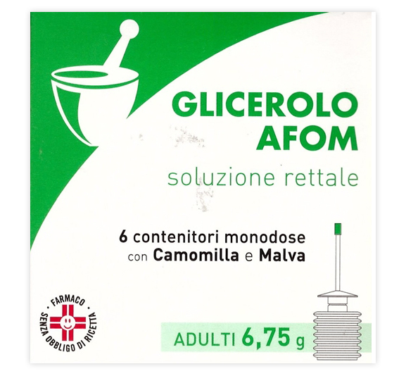 GLICEROLO AFOM*AD 6CONT 6,75G - Farmacia Rossi2 - Farmacia Rossi 