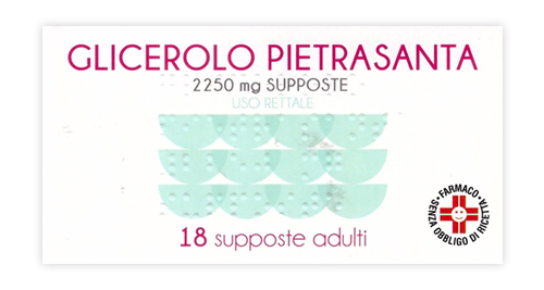GLICEROLO*AD 18SUPP 2250MG - Farmacia Rossi2 - Farmacia Rossi 