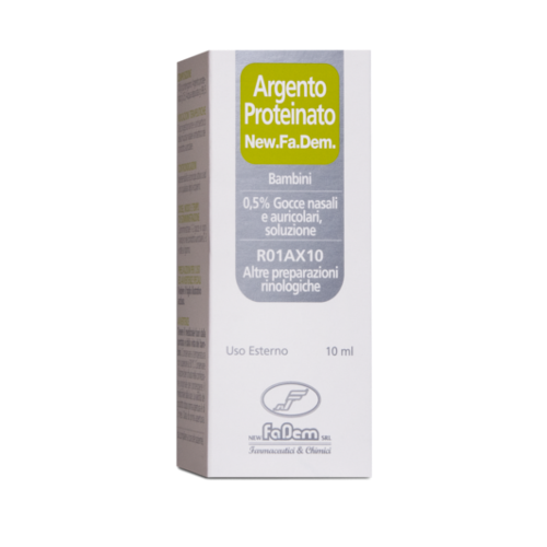 ARGENTO PROTEINATO*0,5% 10ML - Farmacia Rossi2 - Farmacia Rossi 