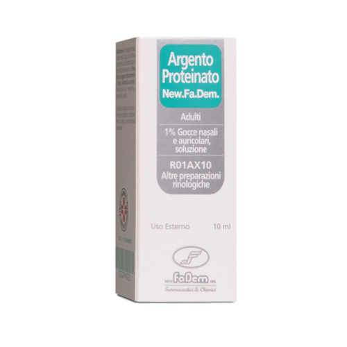 ARGENTO PROTEINATO*1% 10ML - Farmacia Rossi2 - Farmacia Rossi 