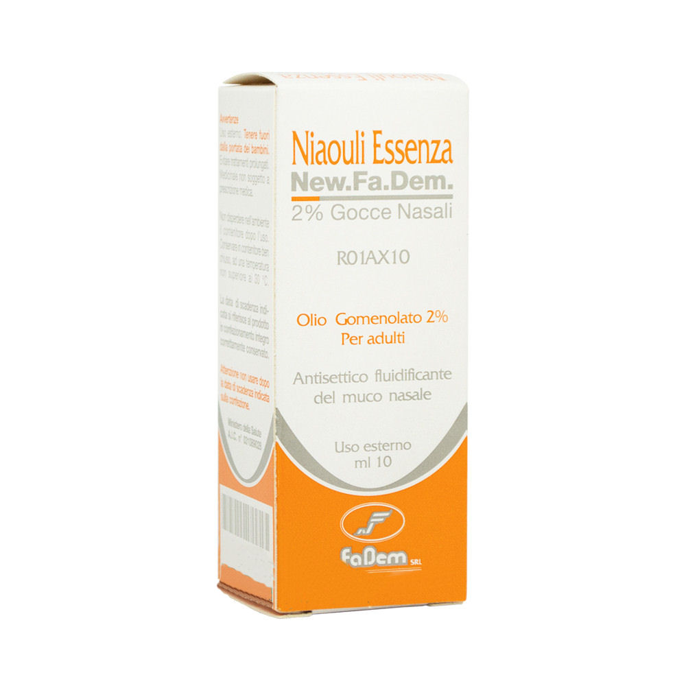 NIAOULI ESSENZA*2% GTT 10ML - Farmacia Rossi2 - Farmacia Rossi 