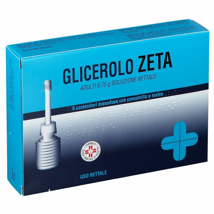 GLICEROLO ZETA*6CONT 6,75G CAM - Farmacia Rossi2 - Farmacia Rossi 