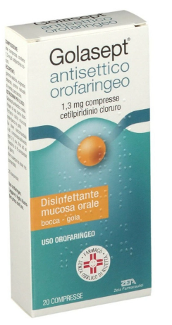 GOLASEPT ANT ORO*20CPR 1,3MG - Farmacia Rossi2 - Farmacia Rossi 