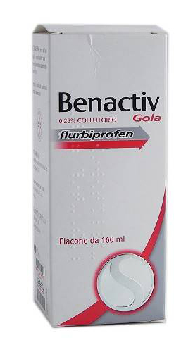 BENACTIV GOLA*COLLUT 160ML 2,5 - Farmacia Rossi2 - Farmacia Rossi 