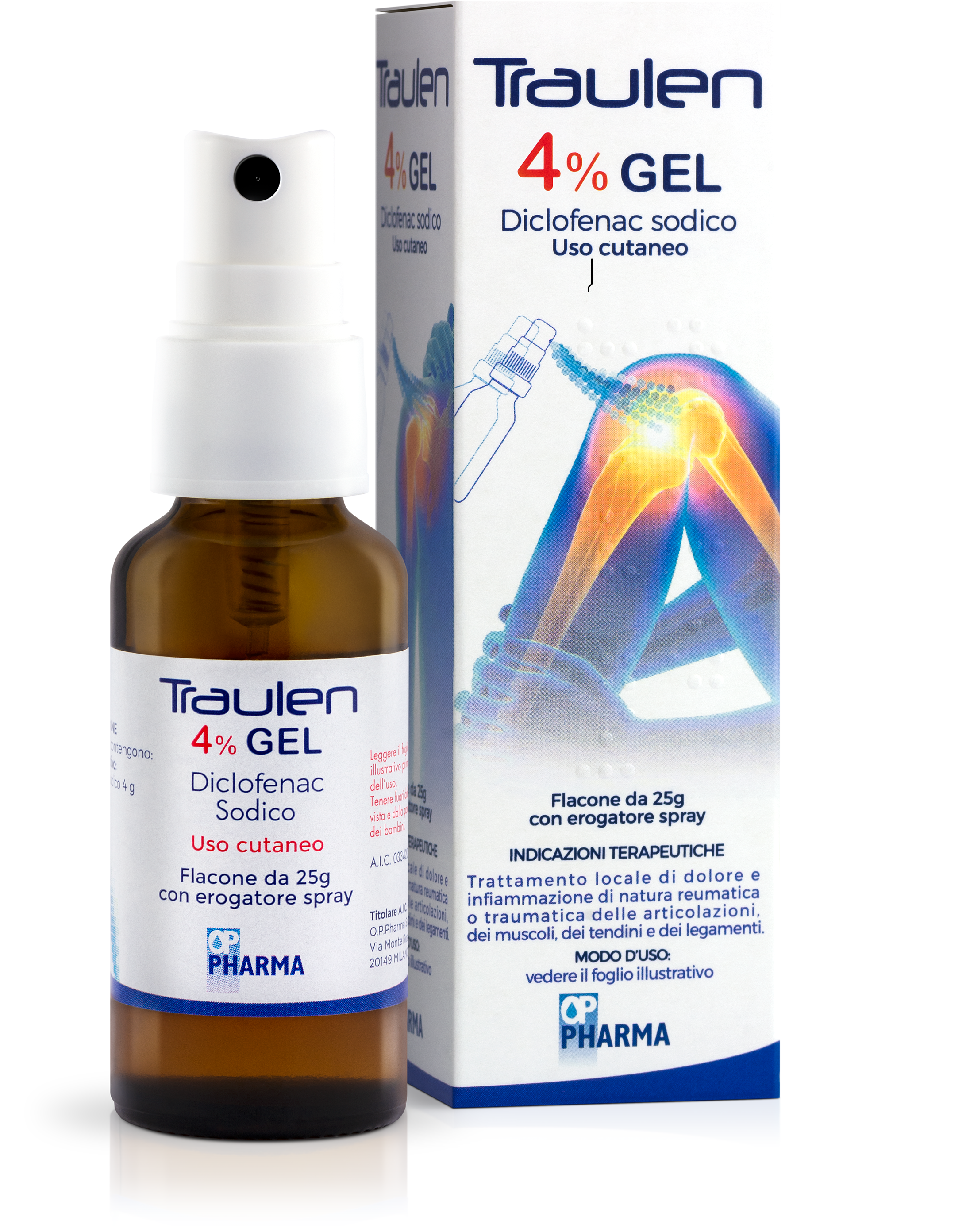 TRAULEN*GEL 4% FL 25G C/EROG - Farmacia Rossi2 - Farmacia Rossi 