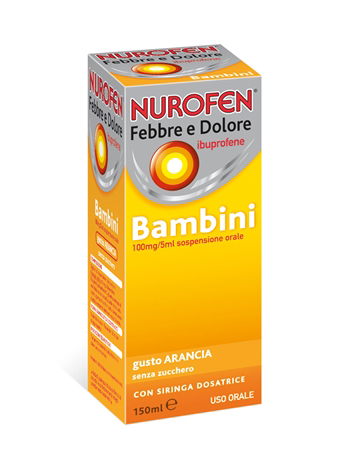 NUROFEN FEBBRE D*BB100MG/5ML A - Farmacia Rossi2 - Farmacia Rossi 
