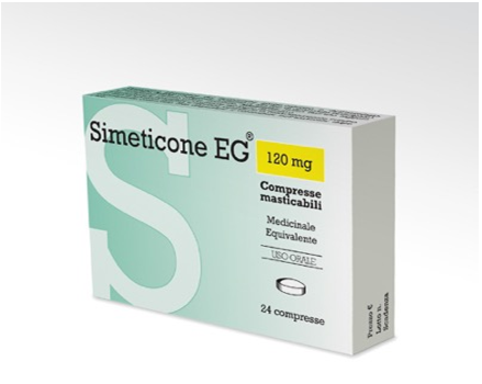 SIMETICONE EG*24CPR MAST 120MG - Farmacia Rossi2 - Farmacia Rossi 