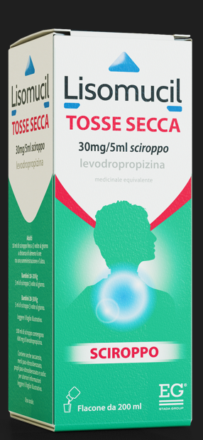 LISOMUCIL TOSSE SEC*SCIR 200ML - Farmacia Rossi2 - Farmacia Rossi 