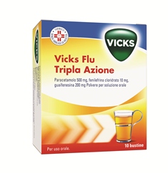 VICKS FLU TRIPLA A*OS 10BUST - Farmacia Rossi2 - Farmacia Rossi 