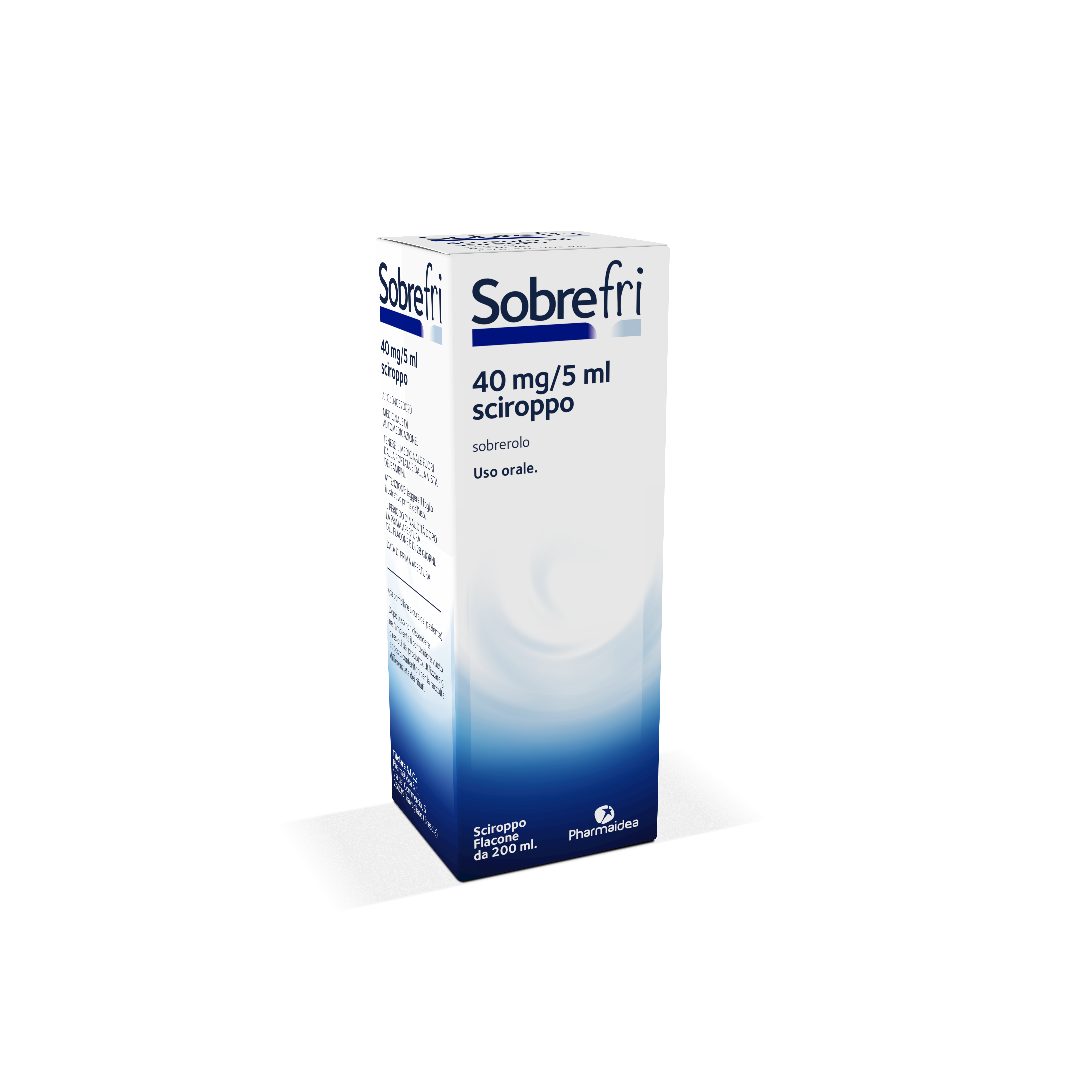 SOBREFRI*SCIR FL200ML 40MG/5ML - Farmacia Rossi2 - Farmacia Rossi 
