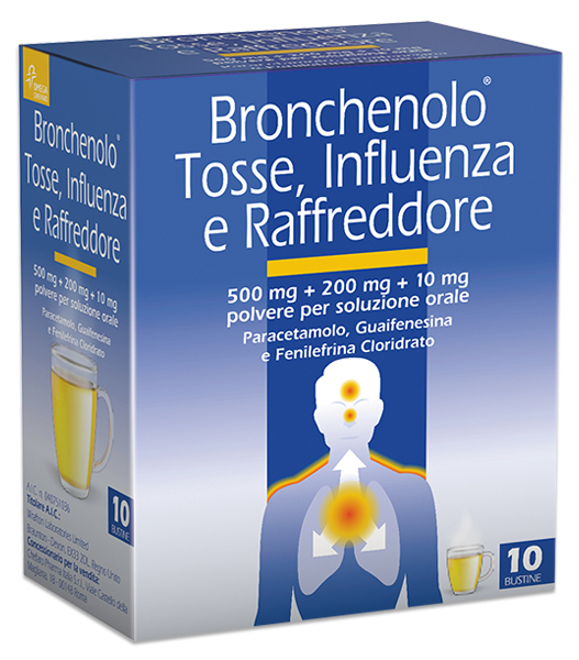 BRONCHENOLO TOSS INFL RAF*10BS - Farmacia Rossi2 - Farmacia Rossi 