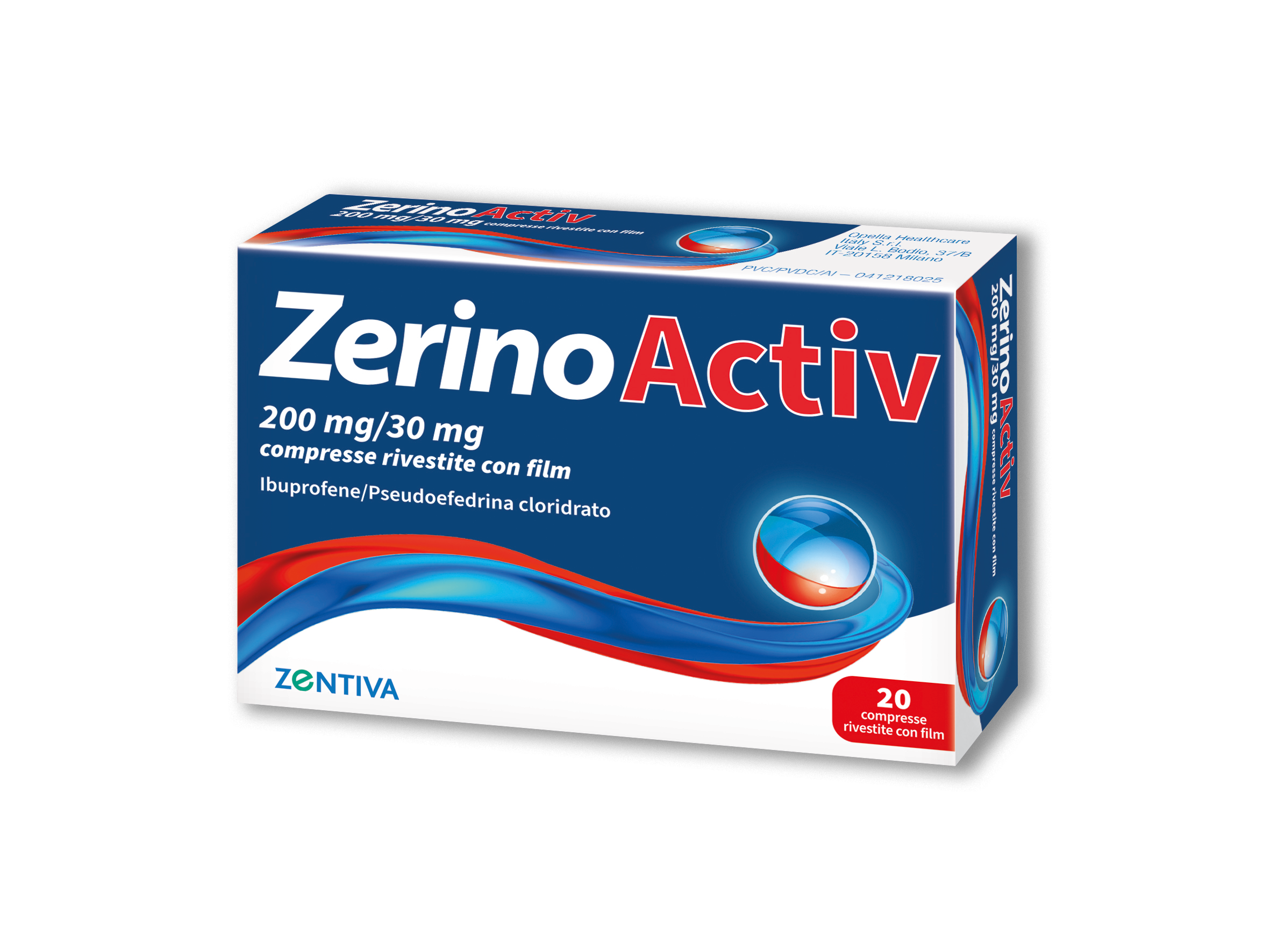 ZERINOACTIV*20CPR 200MG+30MG - Farmacia Rossi2 - Farmacia Rossi 