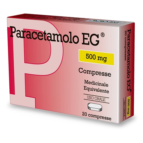 PARACETAMOLO EG*20CPR 500MG - Farmacia Rossi2 - Farmacia Rossi 