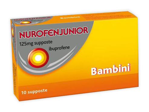 NUROFENJUNIOR*10SUPP 125MG - Farmacia Rossi2 - Farmacia Rossi 