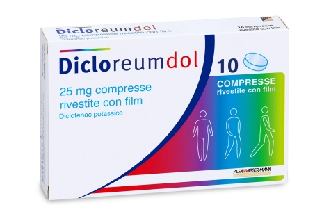DICLOREUMDOL*10CPR RIV 25MG - Farmacia Rossi2 - Farmacia Rossi 