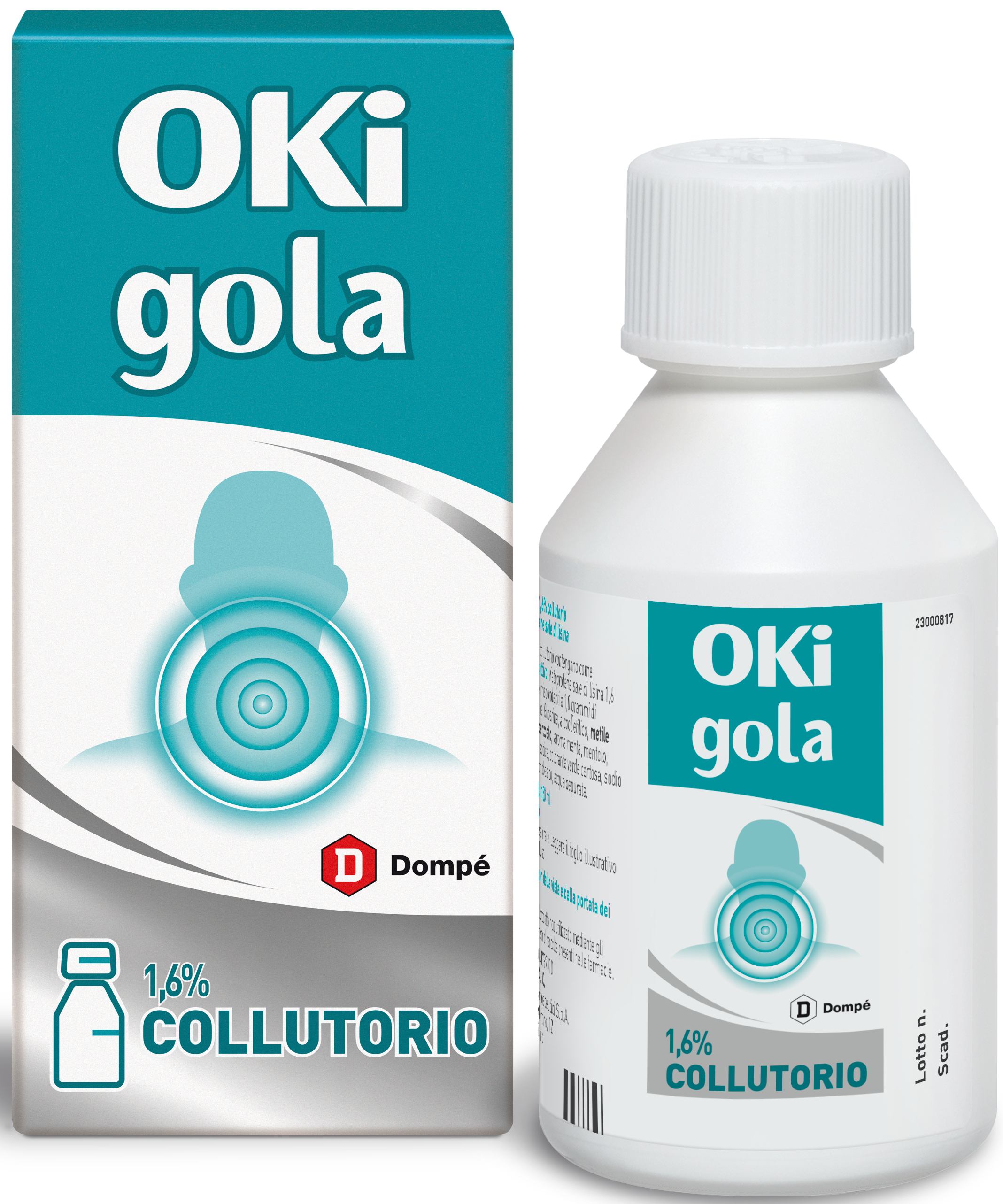 OKI GOLA*COLLUT 150ML 1,6% - Farmacia Rossi2 - Farmacia Rossi 