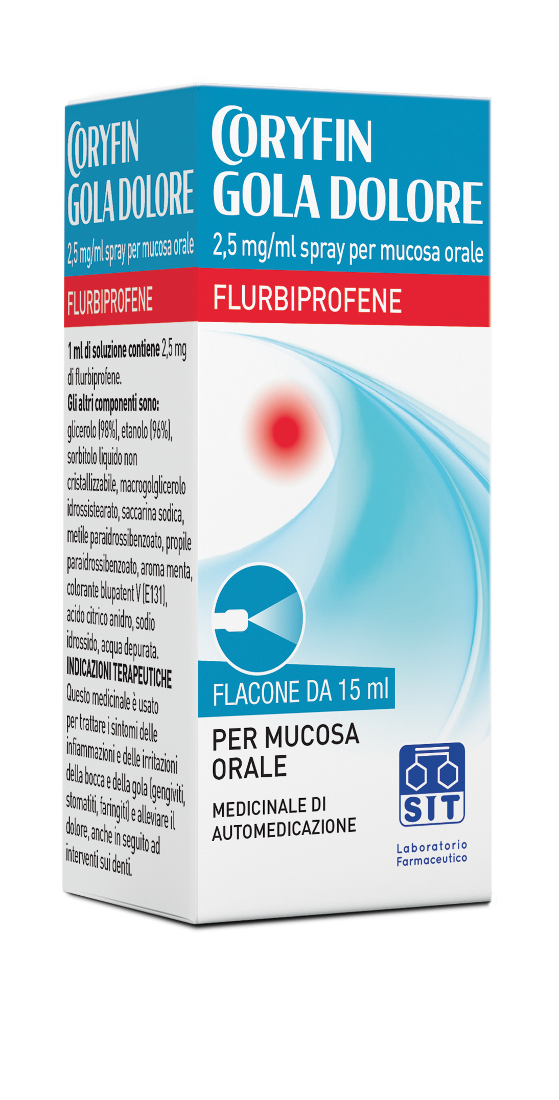 CORYFIN GOLA DOLORE*SPRAY 15ML - Farmacia Rossi2 - Farmacia Rossi 