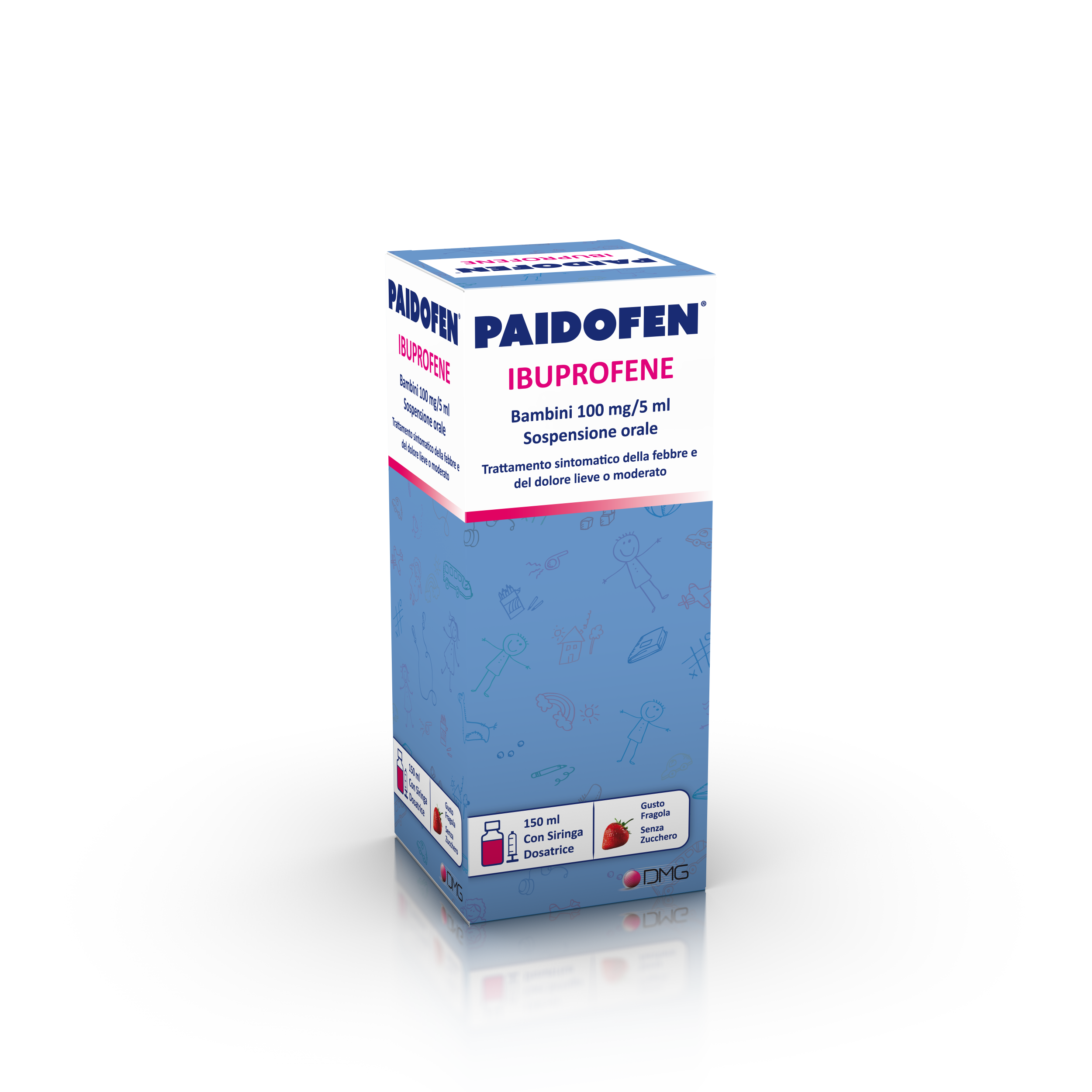 PAIDOFEN*OS 150ML FRAGOLA - Farmacia Rossi2 - Farmacia Rossi 