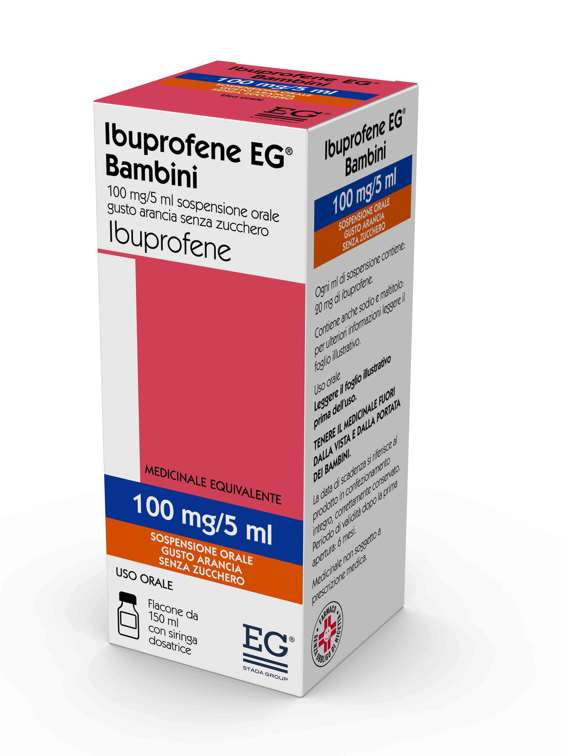 IBUPROFENE EG*FL 150ML ARANCIA - Farmacia Rossi2 - Farmacia Rossi 